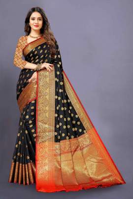 LICHI SILK SAREE WITH WEAVING ZARI WITH RICH PALLU FULL CATALOGE sarees catalogs
