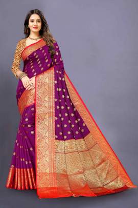 LICHI SILK SAREE WITH WEAVING ZARI WITH RICH PALLU FULL CATALOGE sarees catalogs