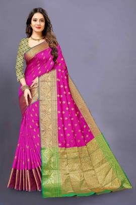 LICHI SILK SAREE WITH WEAVING ZARI WITH RICH PALLU FULL CATALOGE sarees catalogs