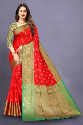 LICHI SILK SAREE WITH WEAVING ZARI WITH RICH PALLU FULL CATALOGE sarees catalogs