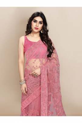 NET SAREE CATALOGE  WITH ALL OVER EMBROIDERD AND STONE  sarees catalogs