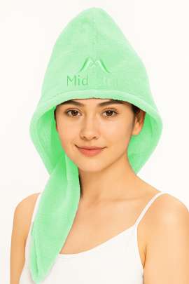 Pista Hair Towel Wrap Turban Microfiber, Hair Drying Towels Quick Dry Hair Hat Drying Shower Head Towels Wrapped Bath Cap Anti Frizz Hair Care Dryer 